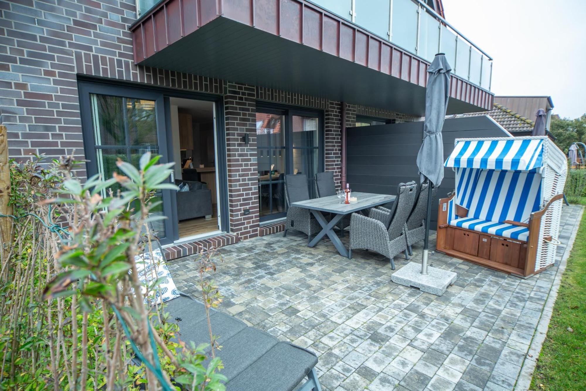Winkelschiffchen III Mit Sauna Juist Exterior foto